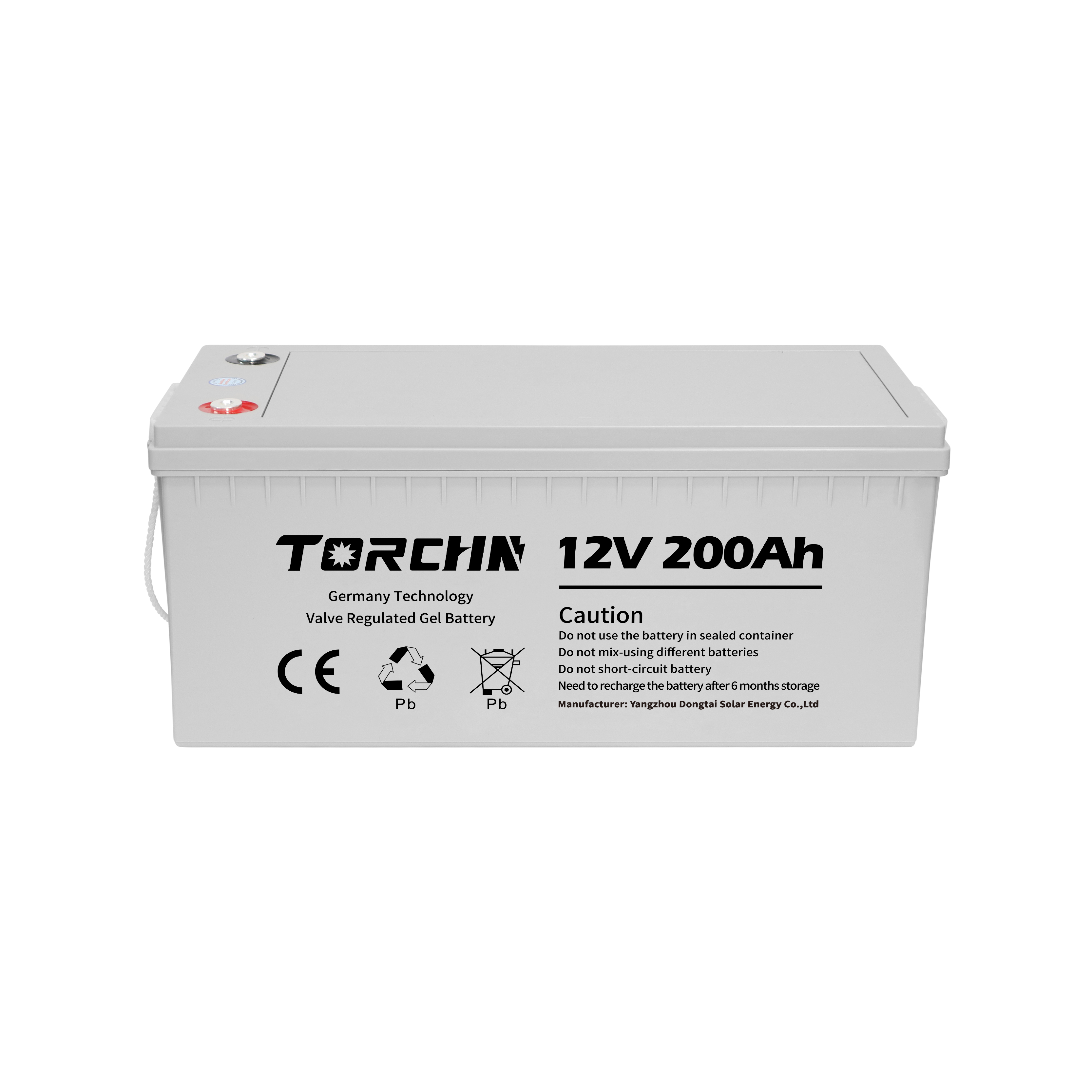 12v200Ah Gel Battery 6-CNJ-200