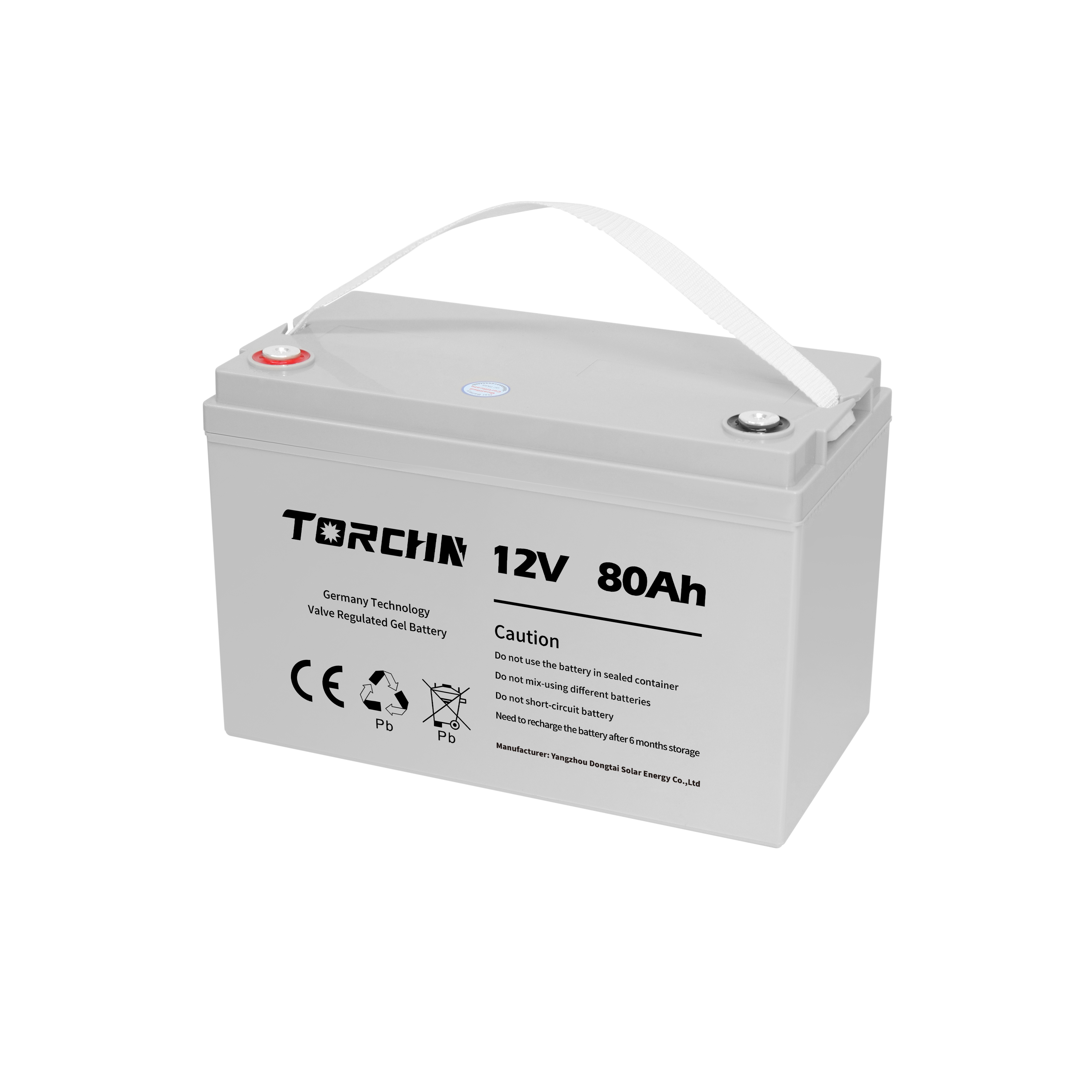 12v80Ah Gel Battery 6-CNJ-80