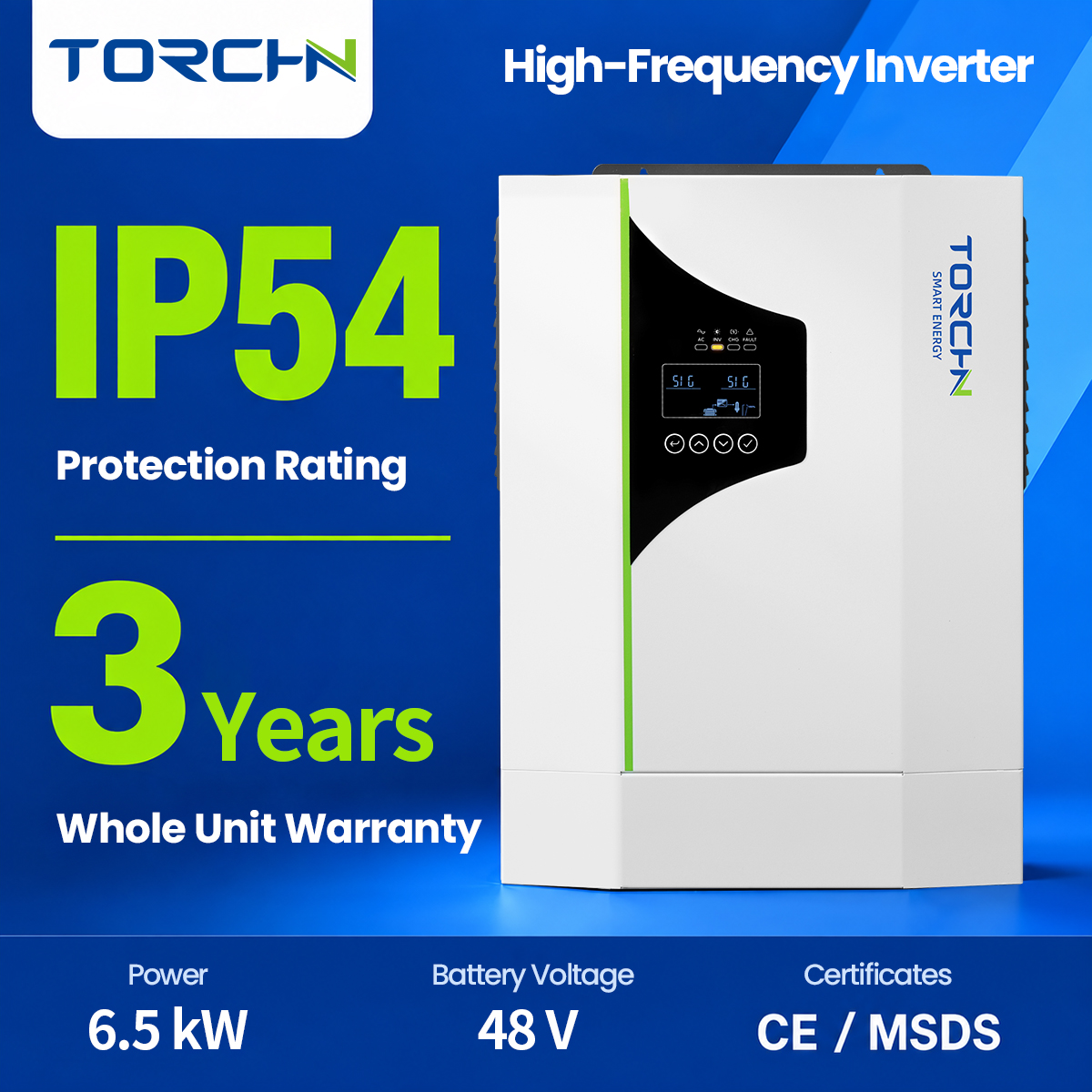 48V6.5kW Single-phase high-frequency inverter